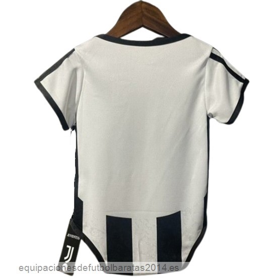 Nuevo 1ª Onesies Niños Juventus 24 25 Blanco Negro Baratas